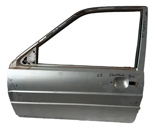 Porta Dianteira Esquerda Santana 1998 A 2006 Dianteira Esquerdo Prata